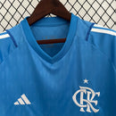 Camisa do Flamengo Goleiro 23/24 Torcedor Azul