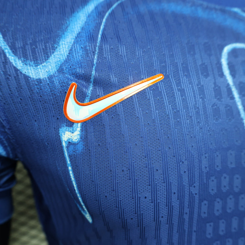 Camisa do Chelsea I 24/25 JOGADOR Azul