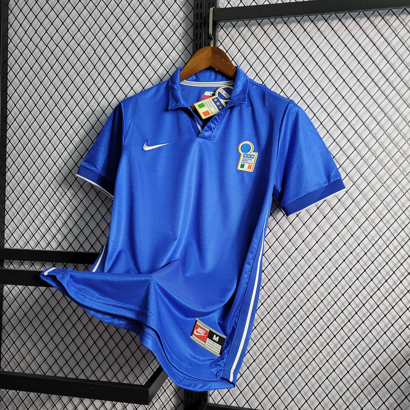 Camisa da Seleção Itália I 1998 Torcedor RETRO