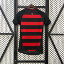 Camisa Feminina do Flamengo I 25/26 Torcedor Preto e Vermelho