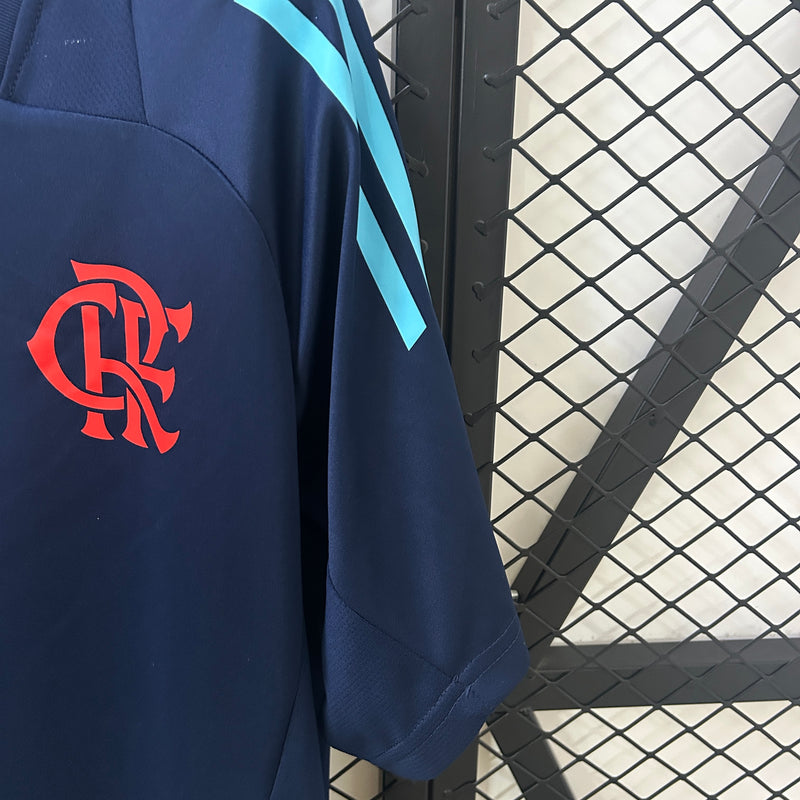 Camisa do Flamengo Treino 25/26 Torcedor Azul Escuro