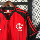 Camisa do Flamengo Baseball 25/26 Torcedor Preta e Vermelha