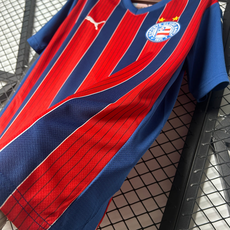 Camisa do Bahia I 25/26 Torcedor Azul e Vermelha