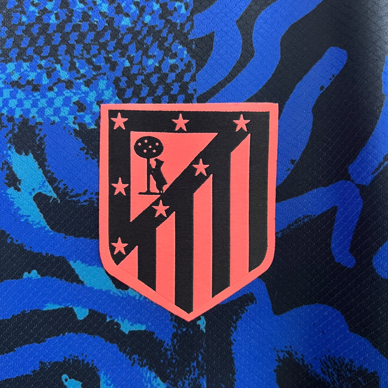 Camisa do Atlético Madrid III 24/25 Torcedor Azul