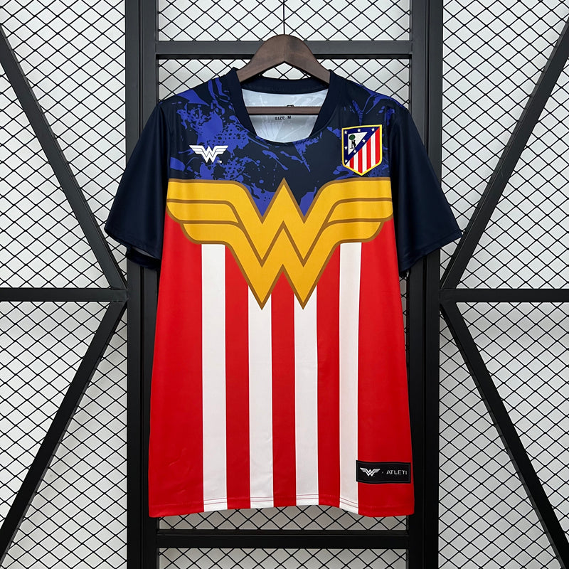 Camisa do Atlético Madrid Edição Especial 25/26 Torcedor "Mulher Maravilha"