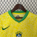 Camisa da Seleção Brasileira I 2024 Torcedor Amarela
