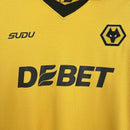 Camisa do Wolves I 25/26 Torcedor Amarela