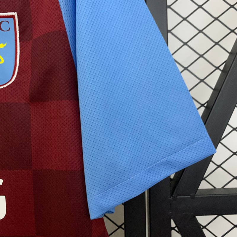 Camisa do Aston Villa I 11/12 Torcedor RETRO