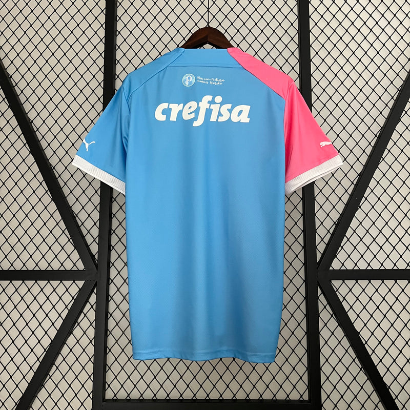 Camisa do Palmeiras Edição comemorativa 23/24 Torcedor Azul e rosa