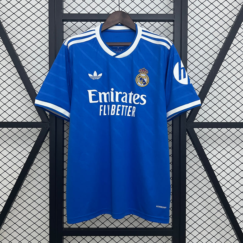 Camisa do Real Madrid III 25/26 Torcedor Azul
