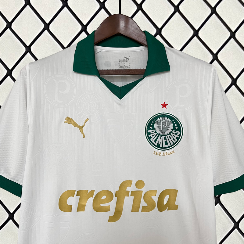 Camisa do Palmeiras II 24/25 Torcedor Branca