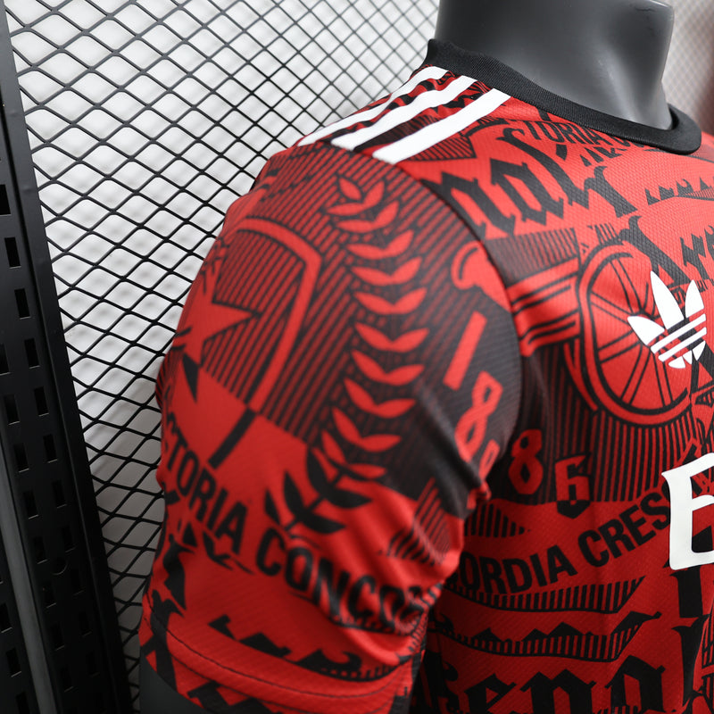 Camisa do Arsenal Edição Especial 24/25 JOGADOR Vermelha