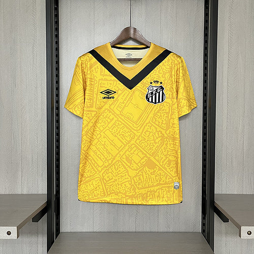 Camisa do Santos III 25/26 Torcedor Amarela