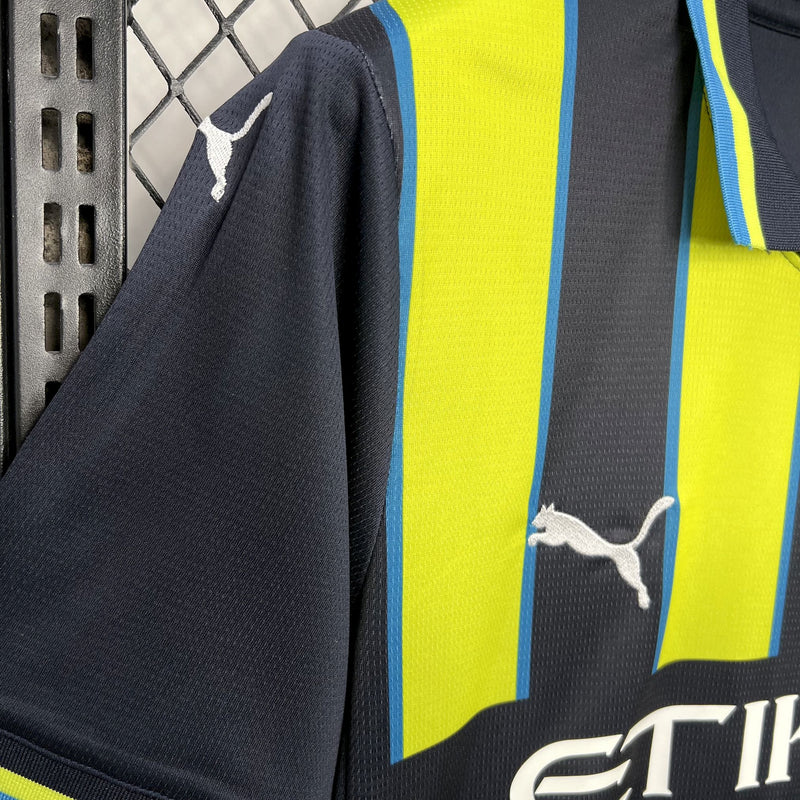 Camisa do Manchester City II 24/25 Torcedor Verde