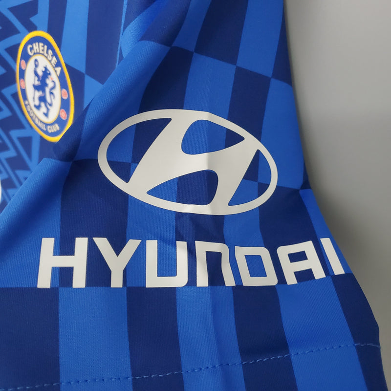 Camisa do Chelsea I 21/22 Torcedor Azul