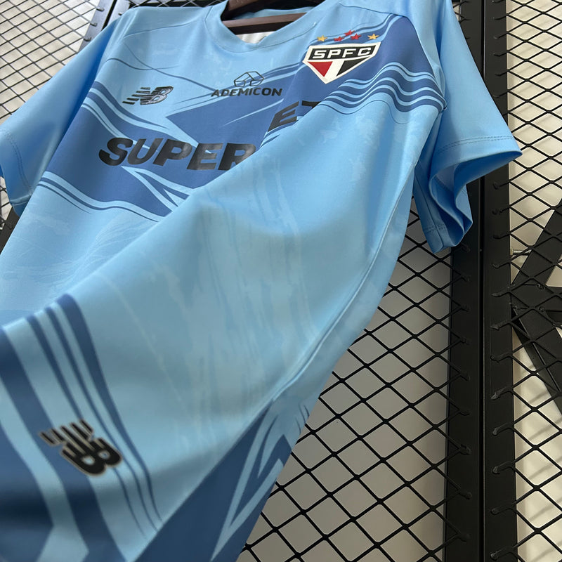 Camisa do São Paulo Treino 25/26 Torcedor Azul