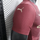 Camisa do Manchester City III 24/25 JOGADOR Vermelha