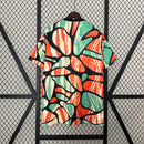 Camisa do Arsenal Pré-Jogo 24/25 Torcedor Vermelha e Verde