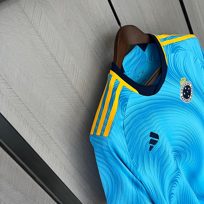 Camisa do Cruzeiro III 23/24 Torcedor Azul