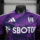 Camisa do Fulham III 24/25 JOGADOR Roxa