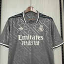Camisa do Real Madrid III 24/25 Torcedor Cinza