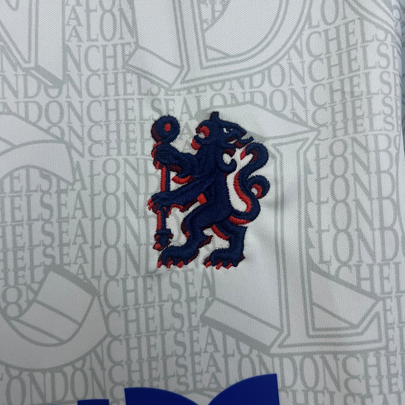 Camisa do Chelsea Treino 25/26 Torcedor Branca