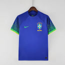Camisa da Seleção Brasileira II 2022 Torcedor Azul