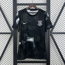 Camisa do Corinthians Treino 25/26 Torcedor Preta