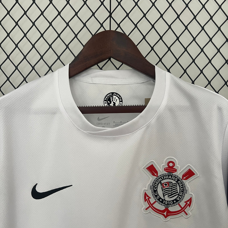 Camisa do Corinthians I 24/25 Torcedor Branca