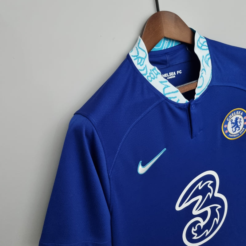 Camisa do Chelsea I 22/23 Torcedor Azul