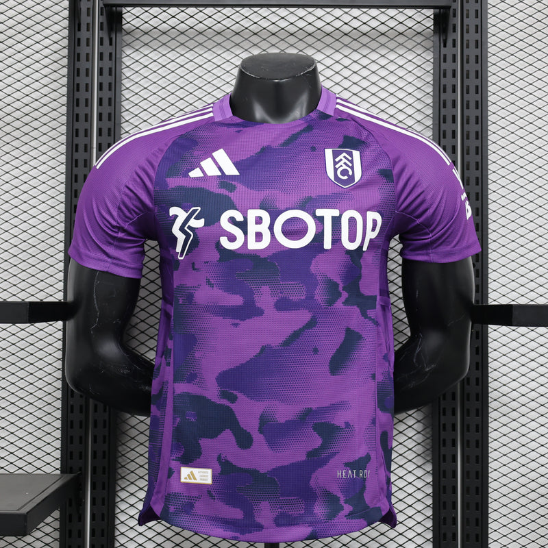 Camisa do Fulham III 24/25 JOGADOR Roxa