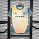 Camisa do Manchester City IIII 24/25 Torcedor Amarela