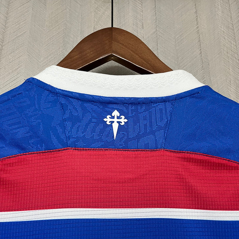 Camisa do Fortaleza I 24/25 Torcedor Azul e Vermelha