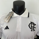 Camisa do Flamengo Polo Branca 23/24 Torcedor