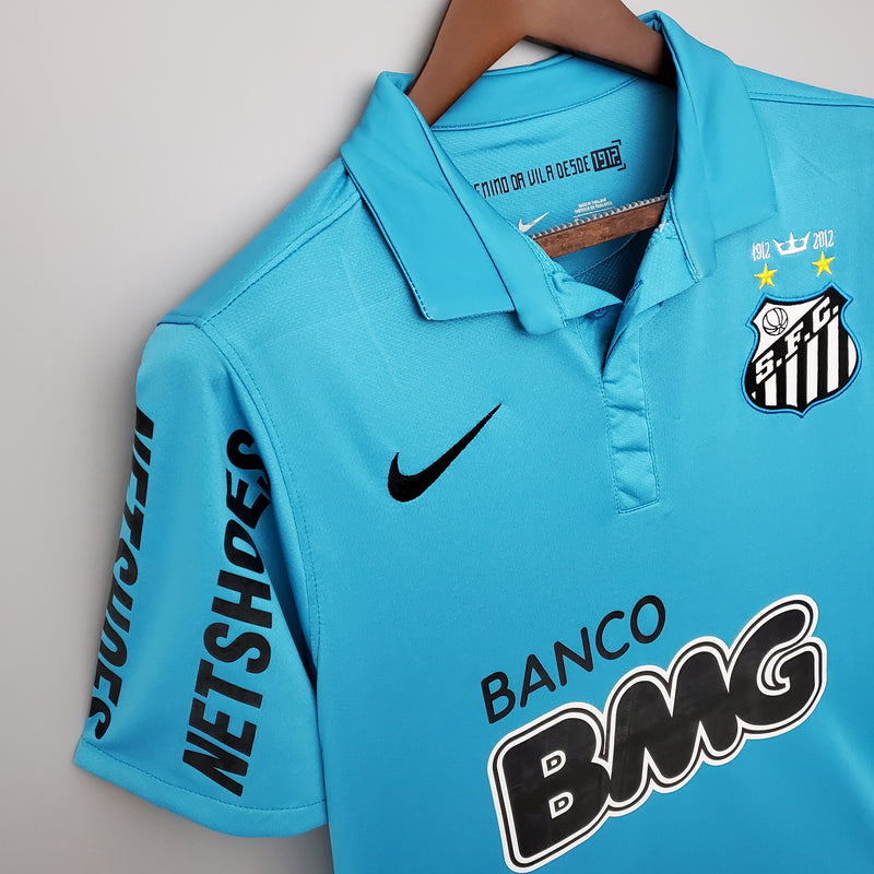Camisa do Santos II 12/13 Torcedor RETRO Azul