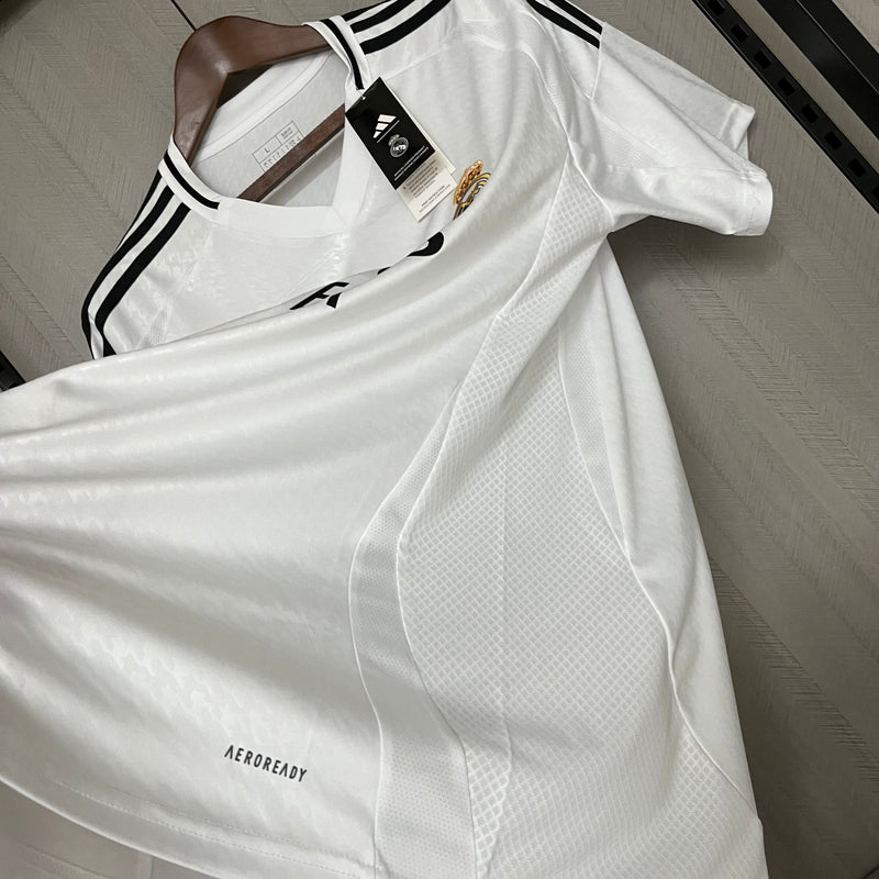 Camisa do Real Madrid I 24/25 Torcedor Branca