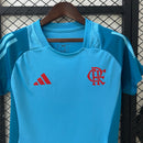 Camisa Feminina do Flamengo Treino 25/26 Torcedor Azul