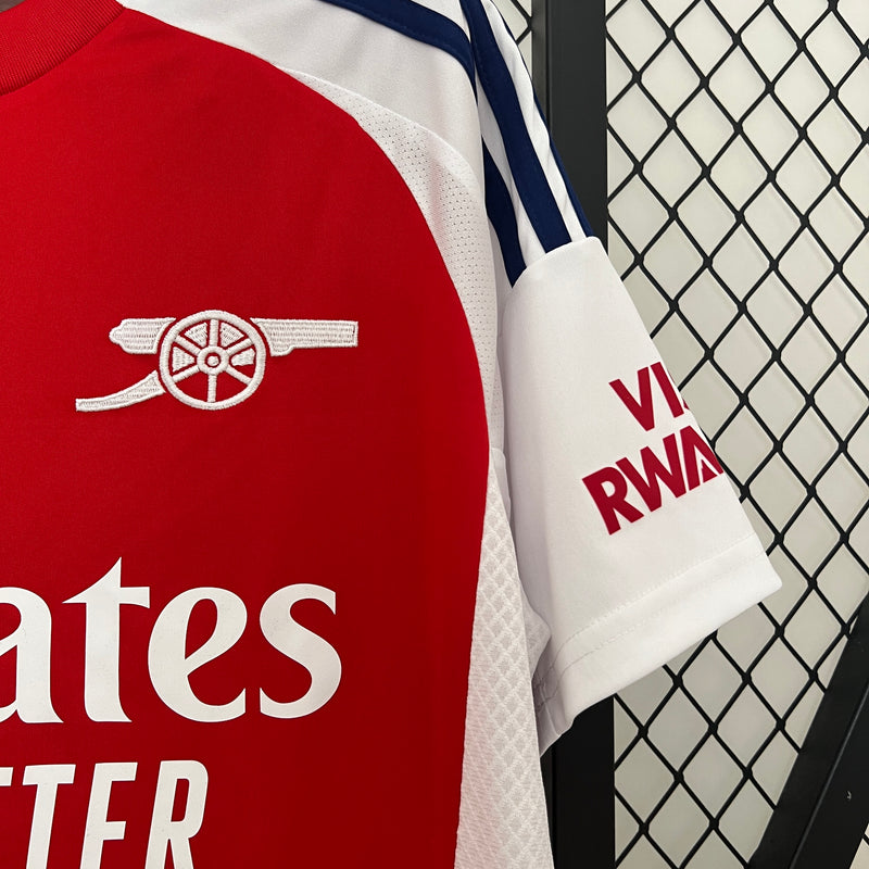 Camisa do Arsenal I 24/25 Torcedor Vermelha