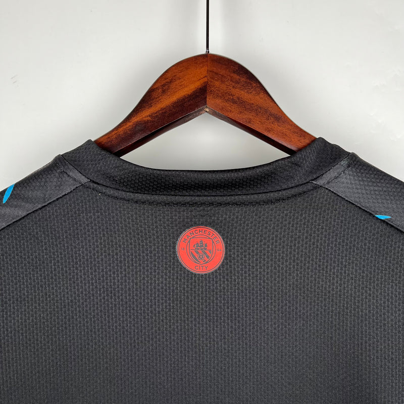 Camisa do Manchester City Edição Especial 23/24 Torcedor Preta