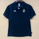 Camisa do Real Madrid II 02/03 Torcedor Preta RETRO (Sem Patrocinio)