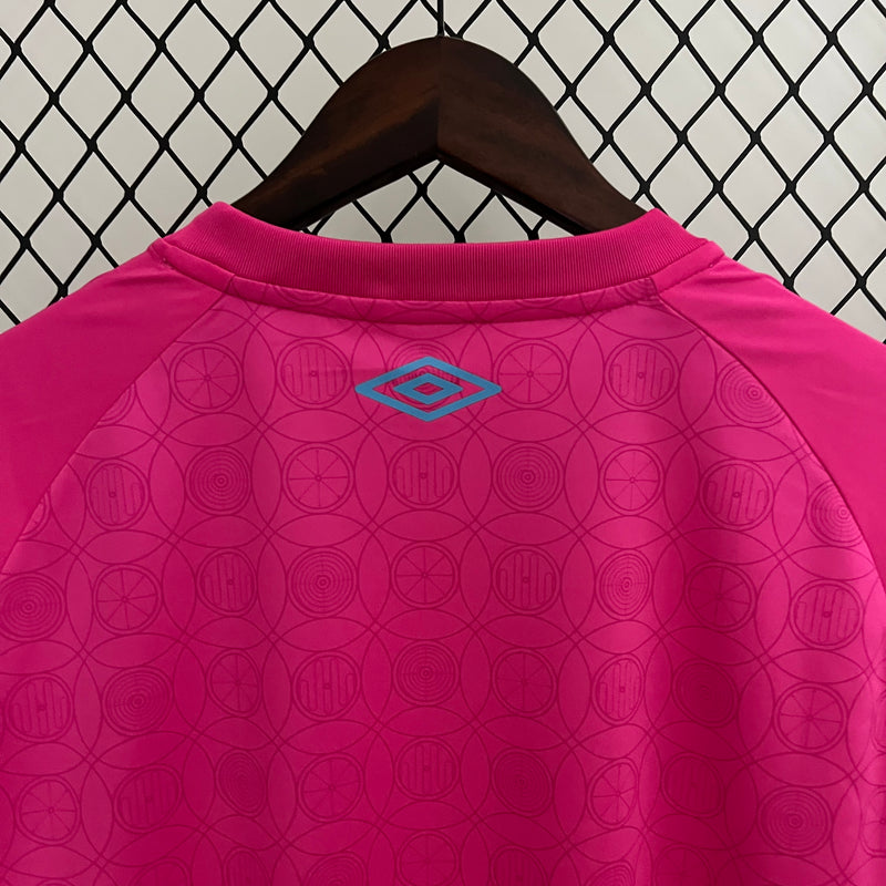 Camisa do Gremio Outubro Rosa 23/24 Torcedor Rosa