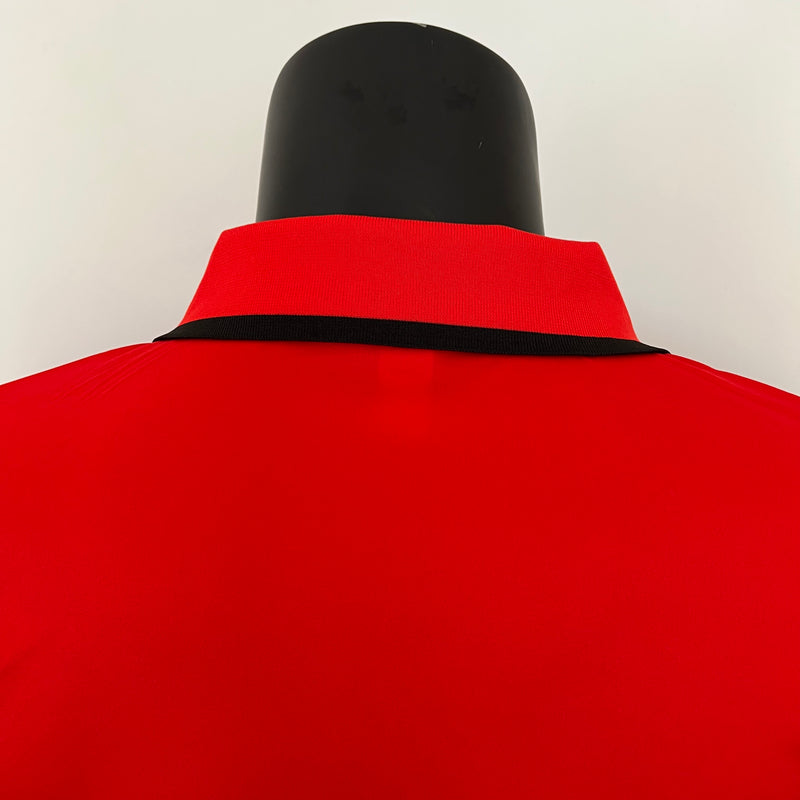 Camisa do Flamengo Polo Vermelha 23/24 Torcedor