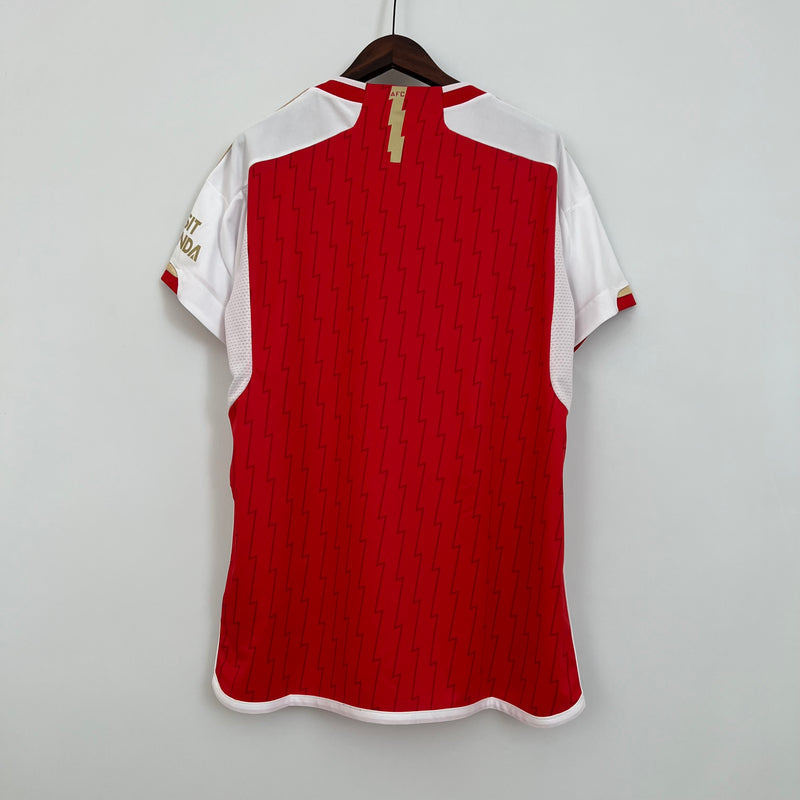 Camisa do Arsenal I 23/24 Torcedor Vermelha