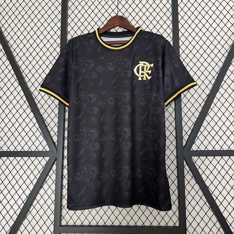 Camisa do Flamengo Black 23/24 Torcedor Preta