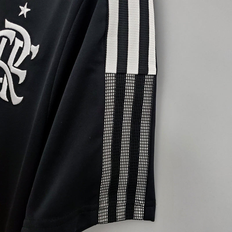 Camisa do Flamengo Excelência Negra 21/22 Torcedor Preta