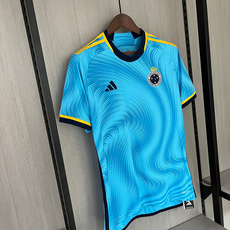 Camisa do Cruzeiro III 23/24 Torcedor Azul
