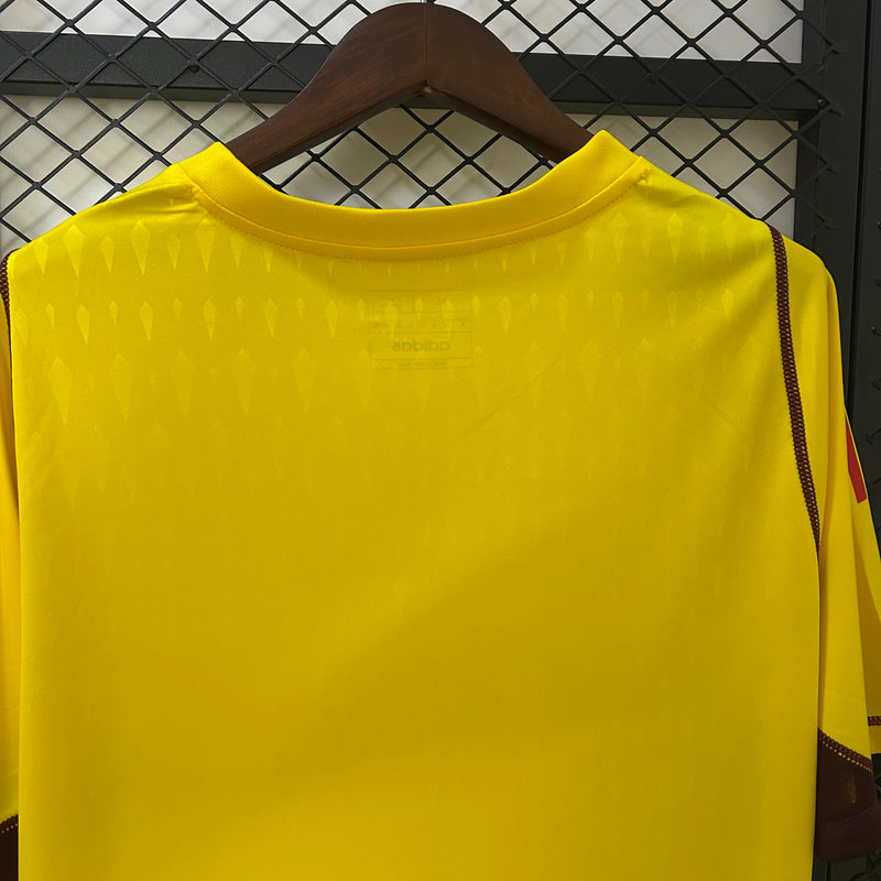 Camisa do Flamengo Goleiro 24/25 Torcedor Amarela