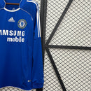 Camisa do Chelsea I Manga Longa 06/07 Torcedor RETRO
