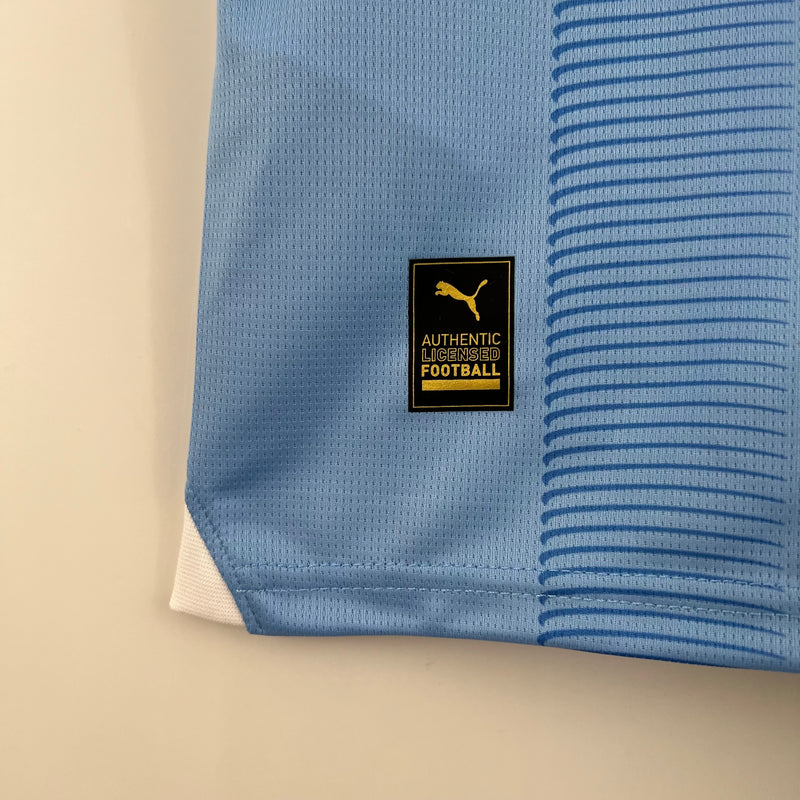 Camisa do Manchester City I 23/24 Torcedor Azul