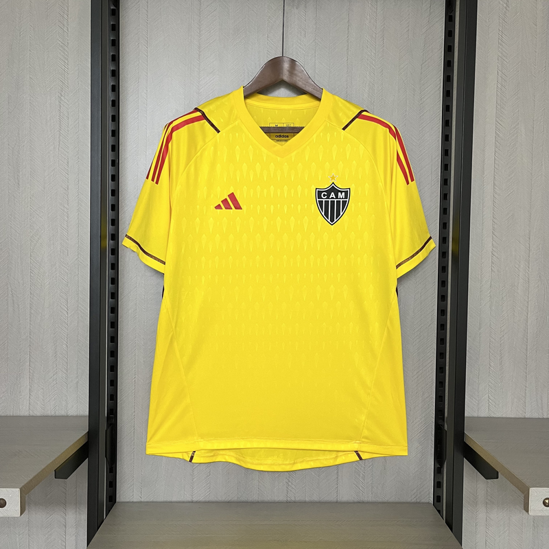 Camisa do Atlético Mineiro Goleiro 24/25 Torcedor Amarela
